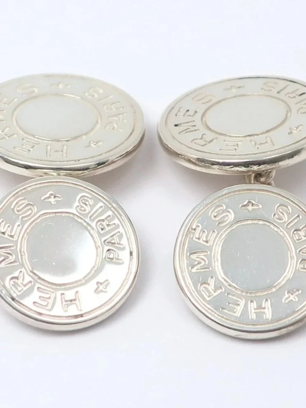 HERMES Serie cuffs Silver925 mens
